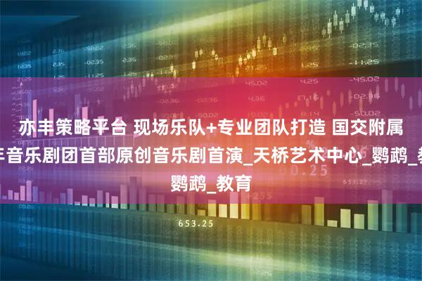 亦丰策略平台 现场乐队+专业团队打造 国交附属少年音乐剧团首部原创音乐剧首演_天桥艺术中心_鹦鹉_教育